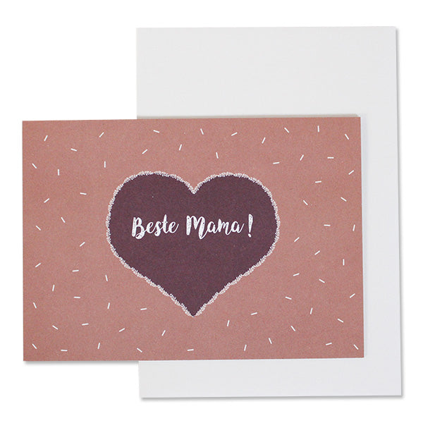 Grußkarte – Beste Mama!