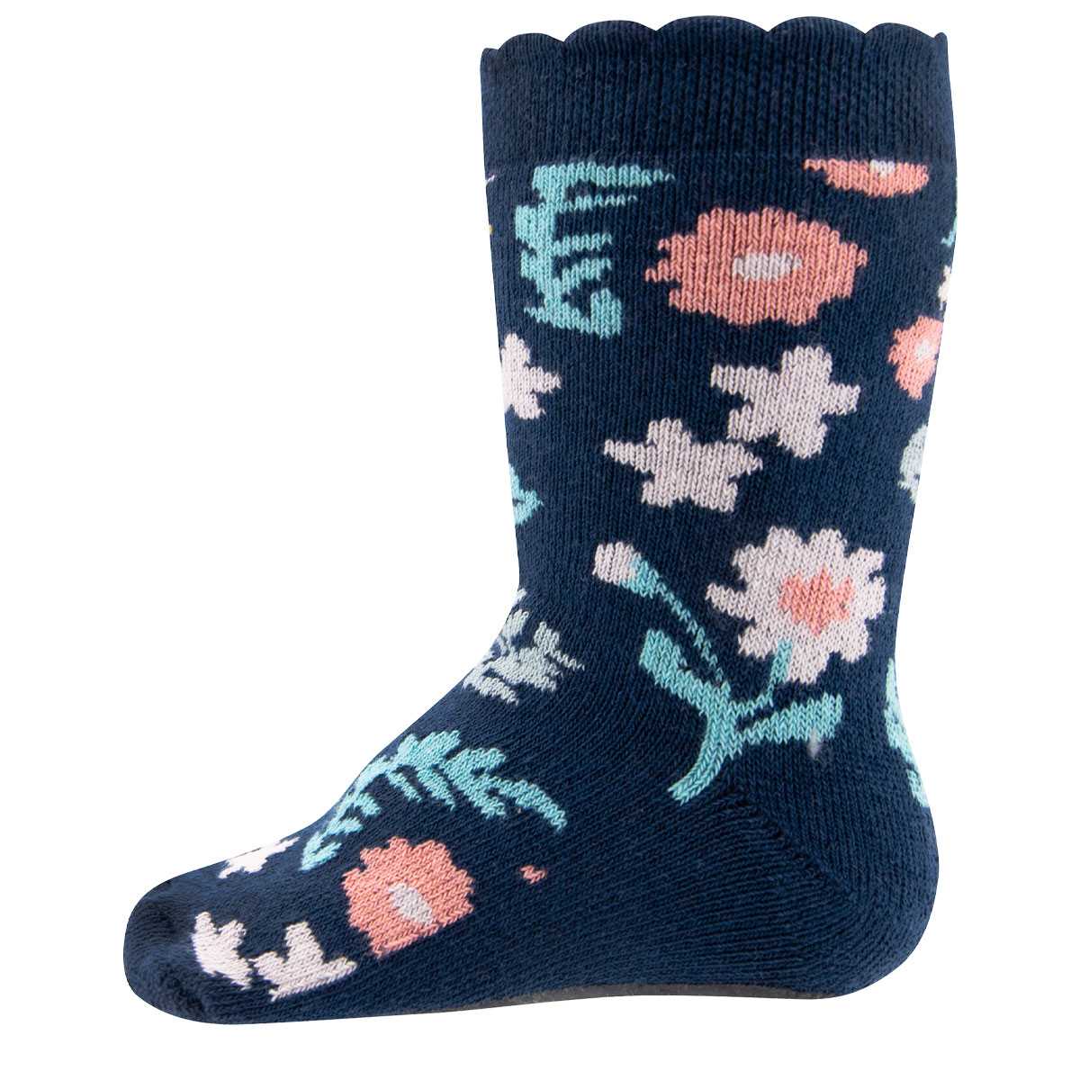Stoppersocken Softstep – Blümchen