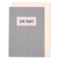 Grußkarte – Zur Taufe