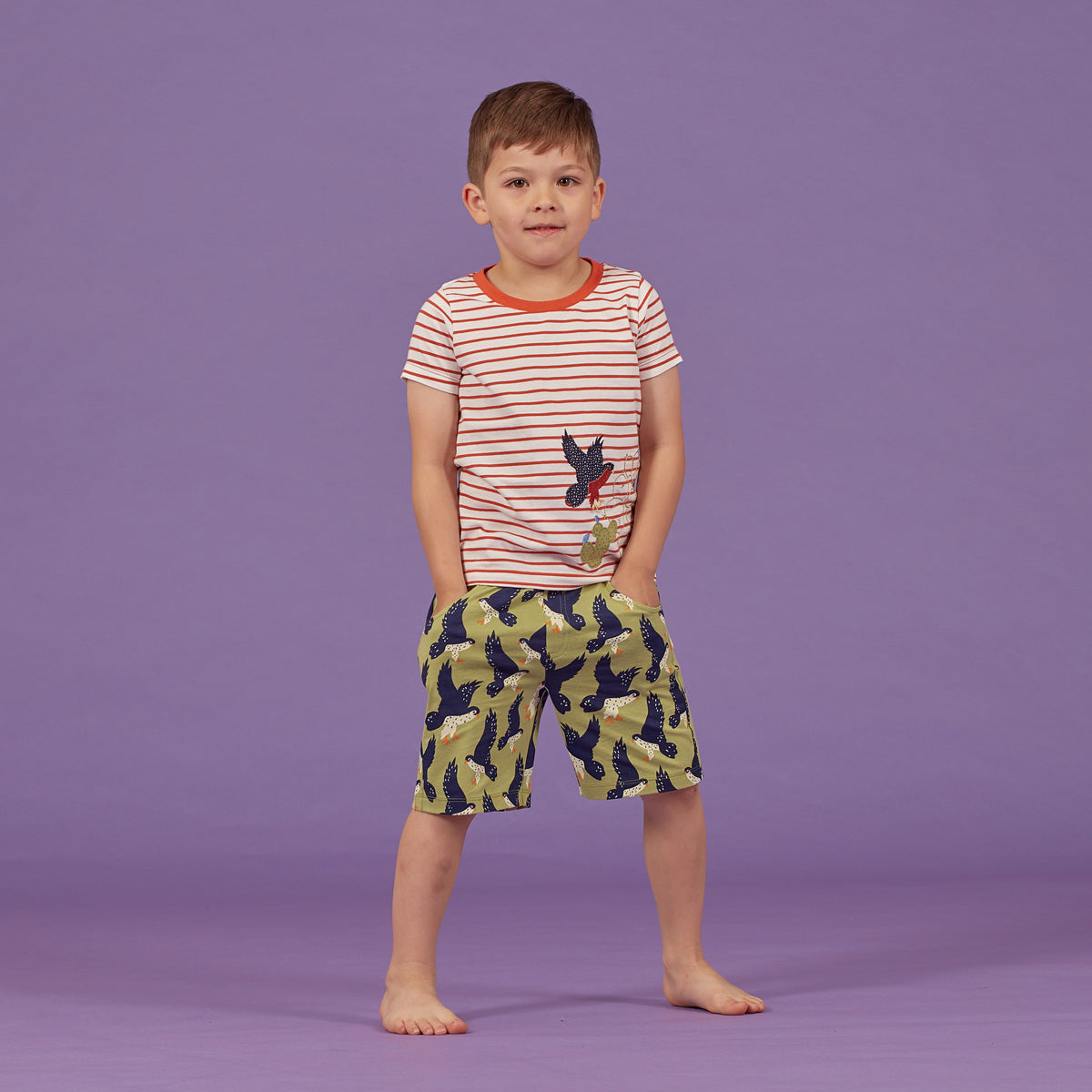 T-Shirt gestreift – Ibon