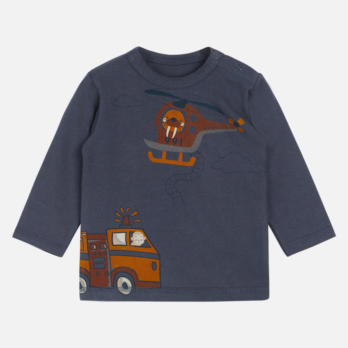 Langarmshirt – August