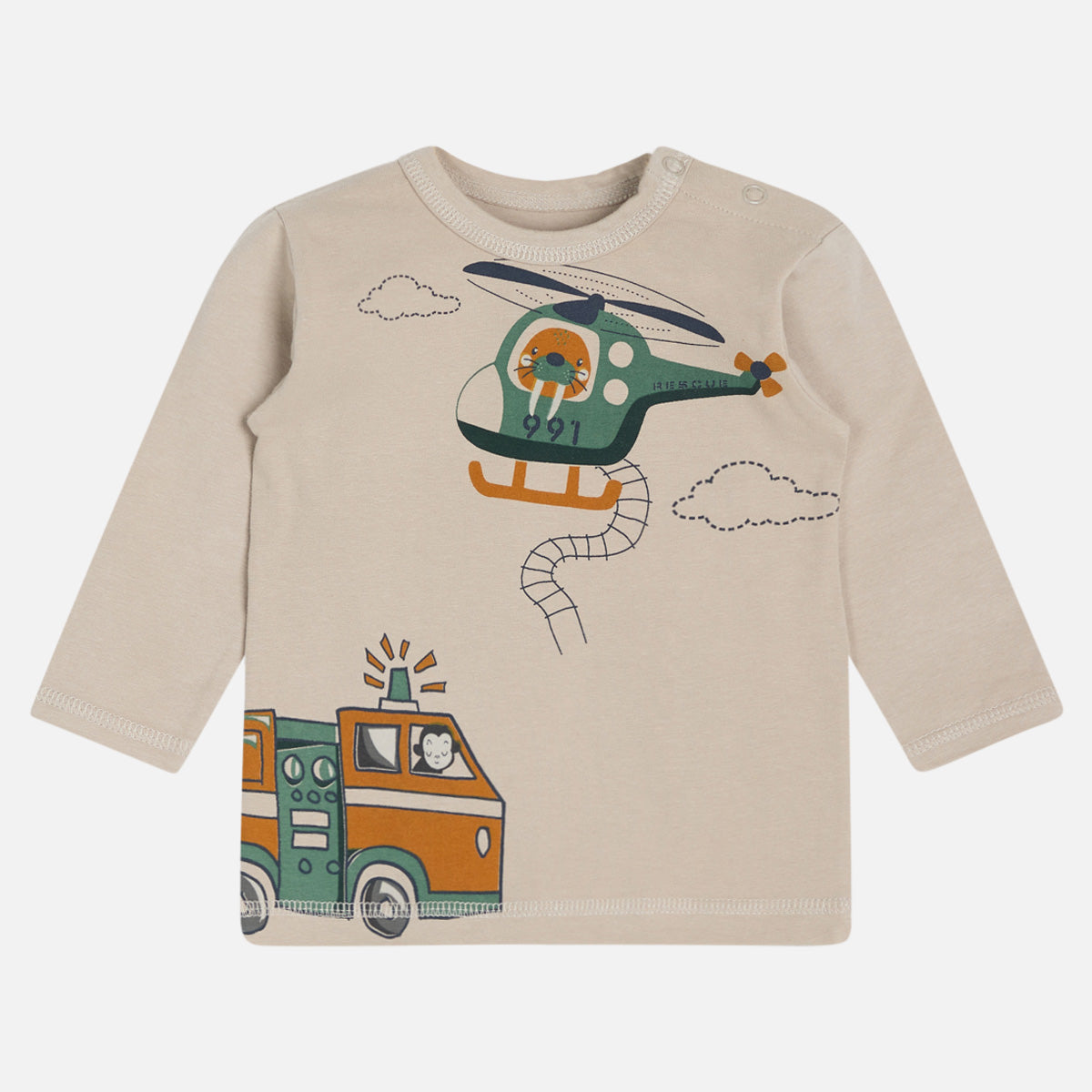 Langarmshirt – August