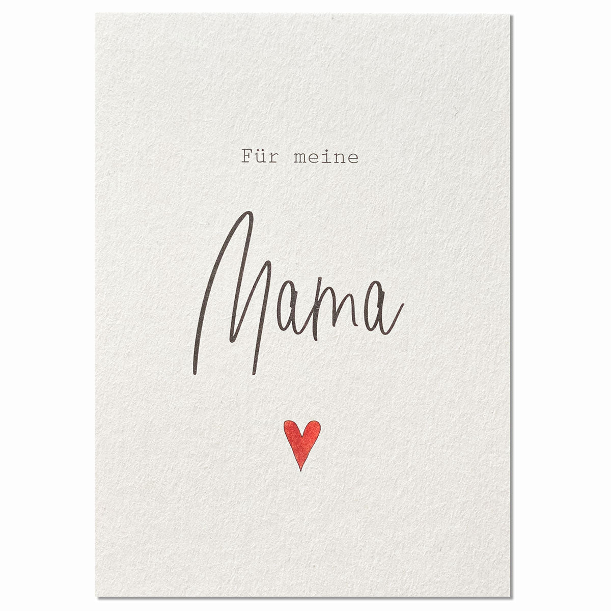 Grußkarte – Mama