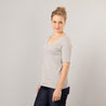 T-Shirt mit Gummi