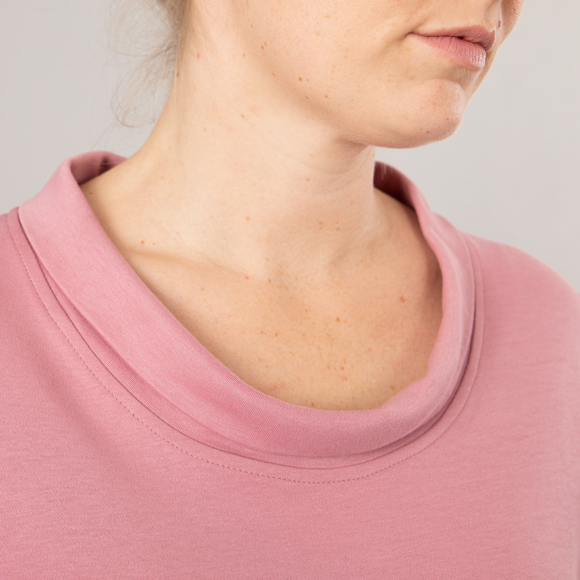 T-Shirt mit Klappkragen