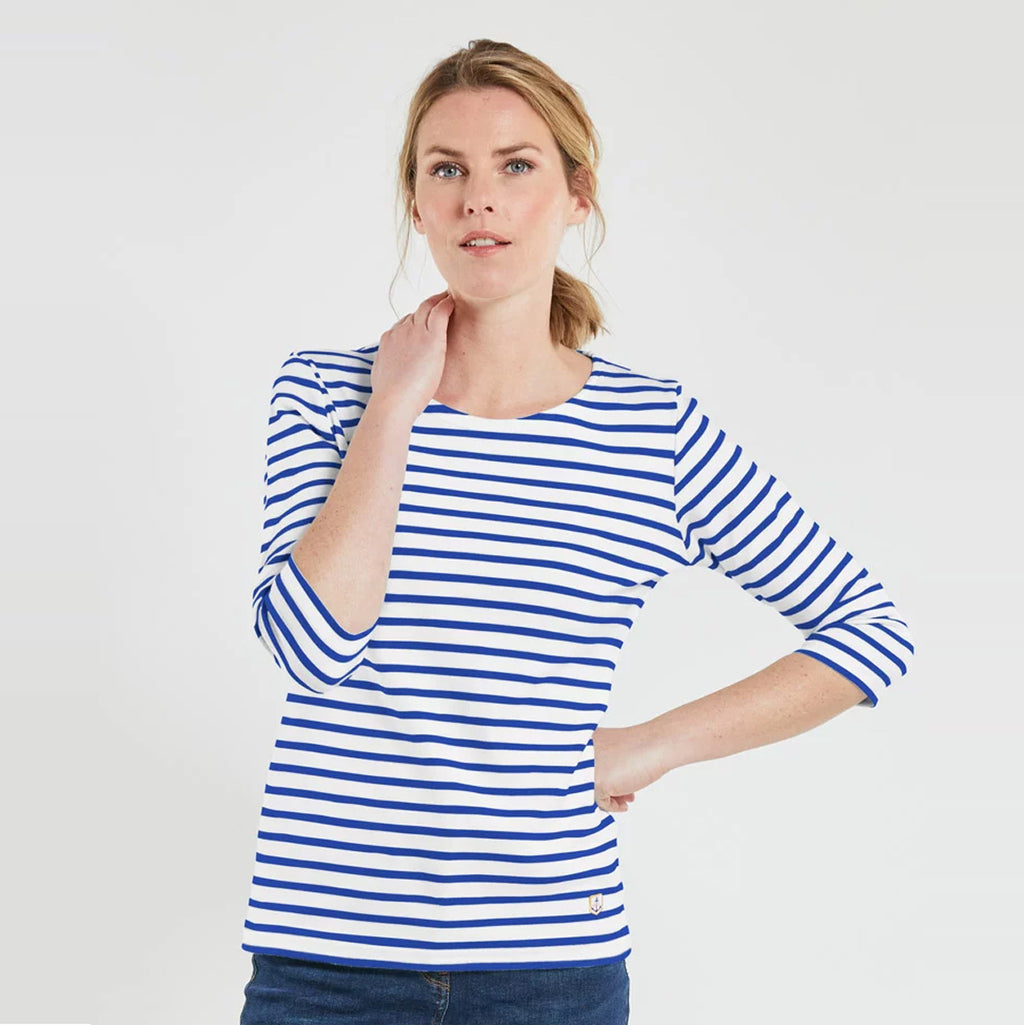 Matrosenshirt mit 3/4-Arm
