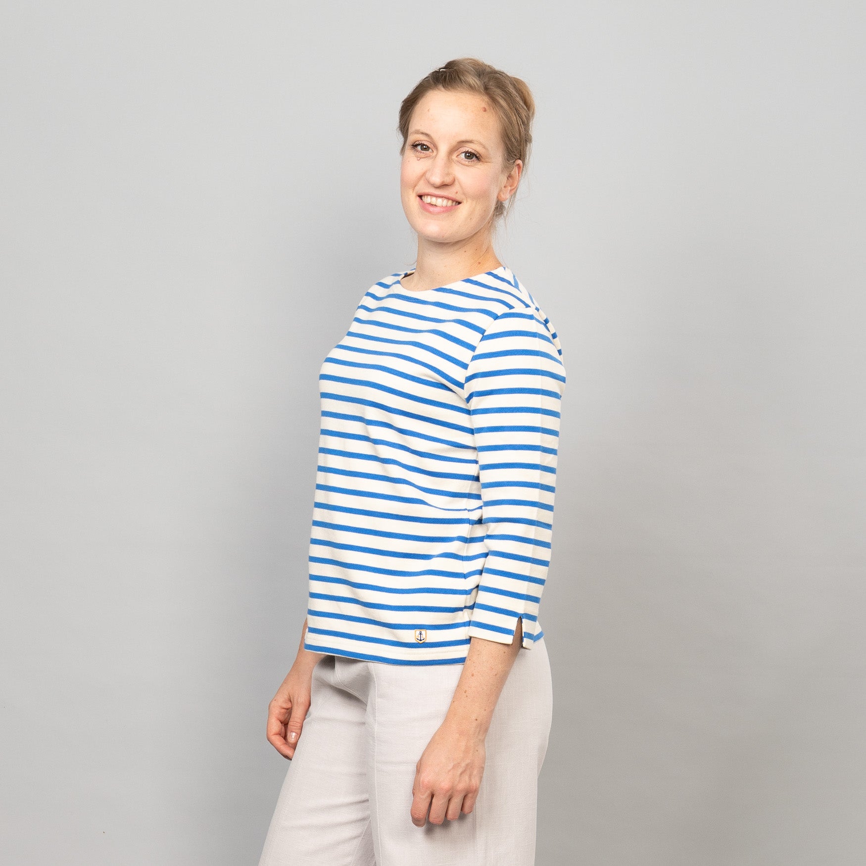 Pullover mit 3/4-Ärmel