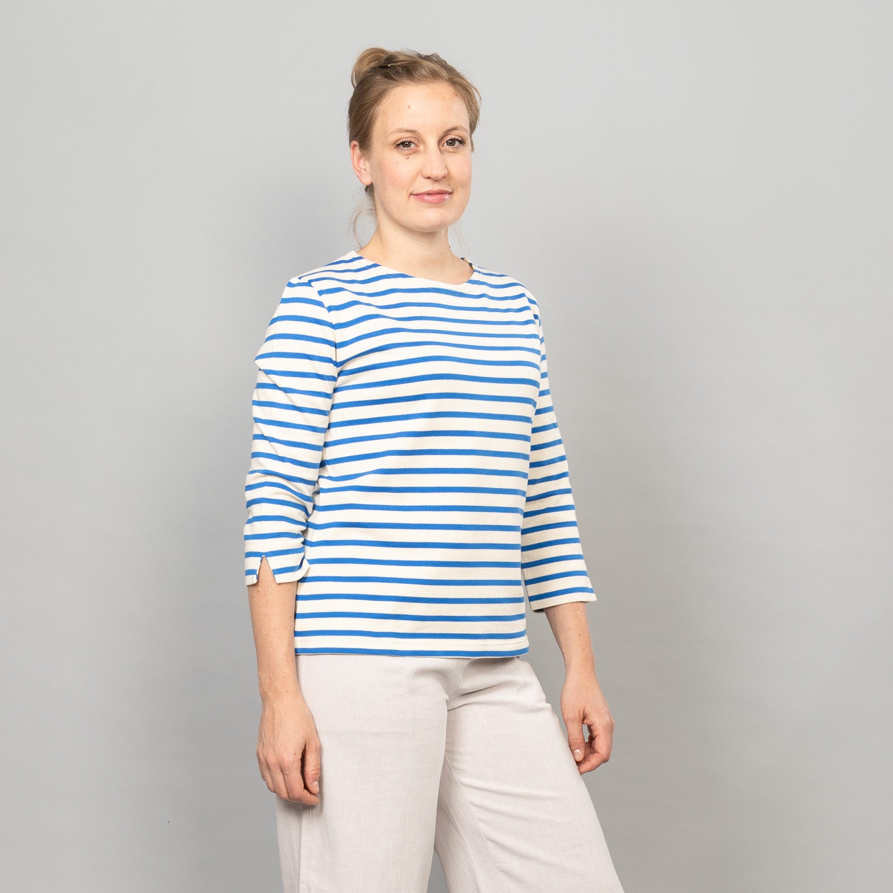 Pullover mit 3/4-Ärmel