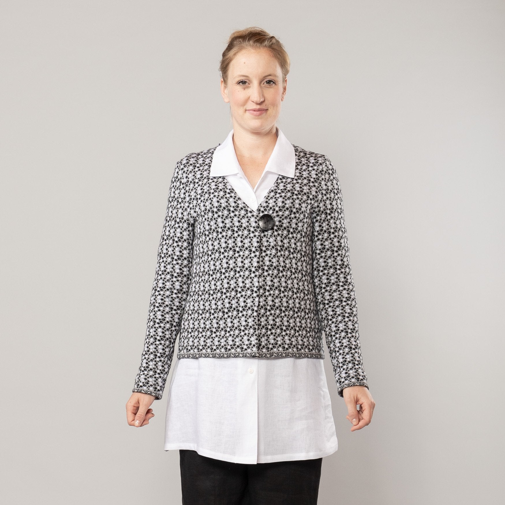 Einknopfjacke