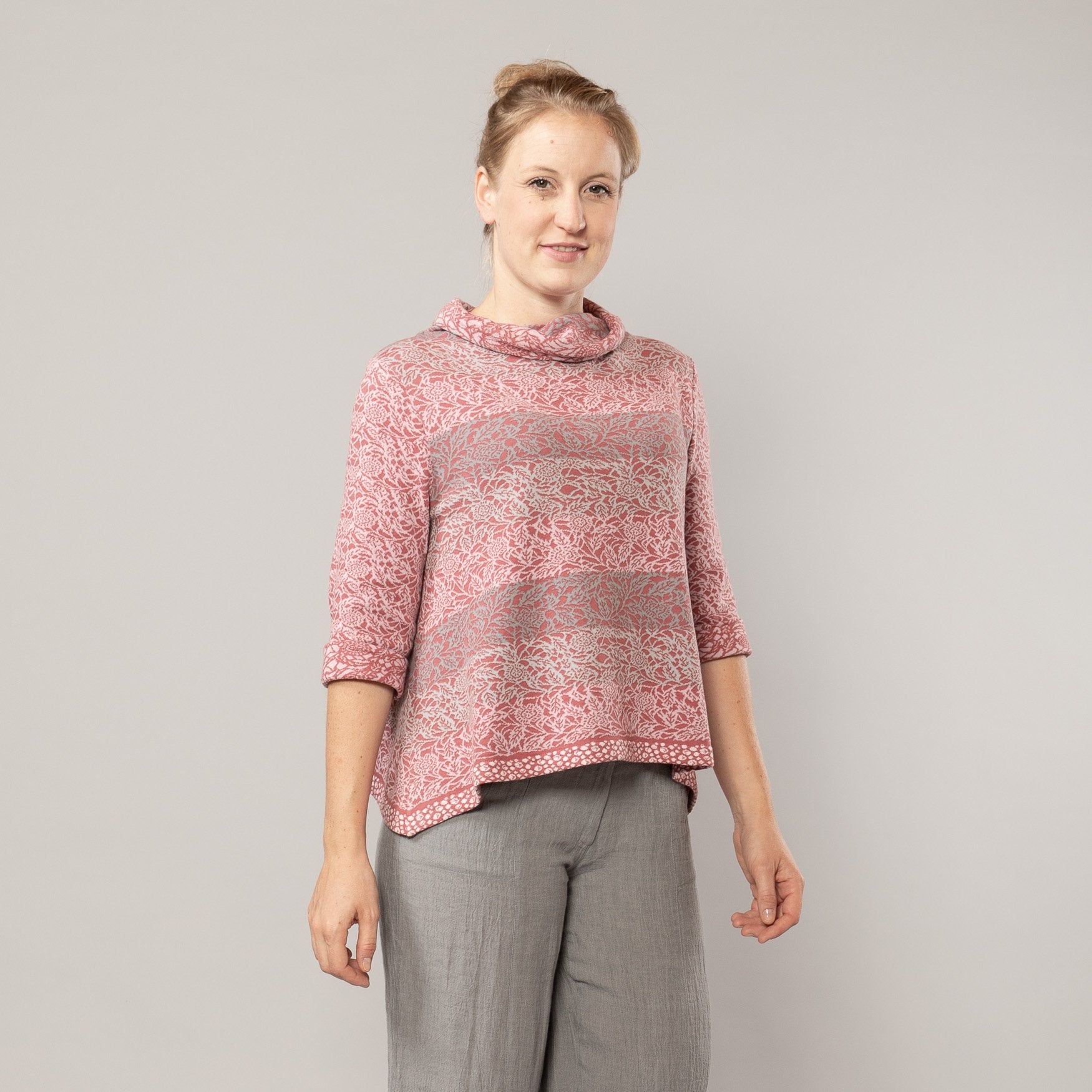 A-Linienpullover kurz