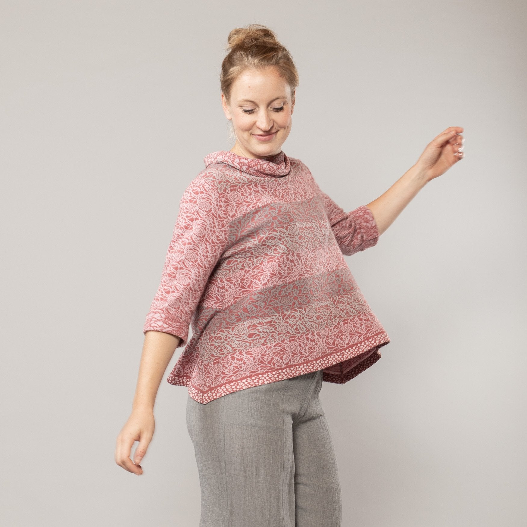 A-Linienpullover kurz