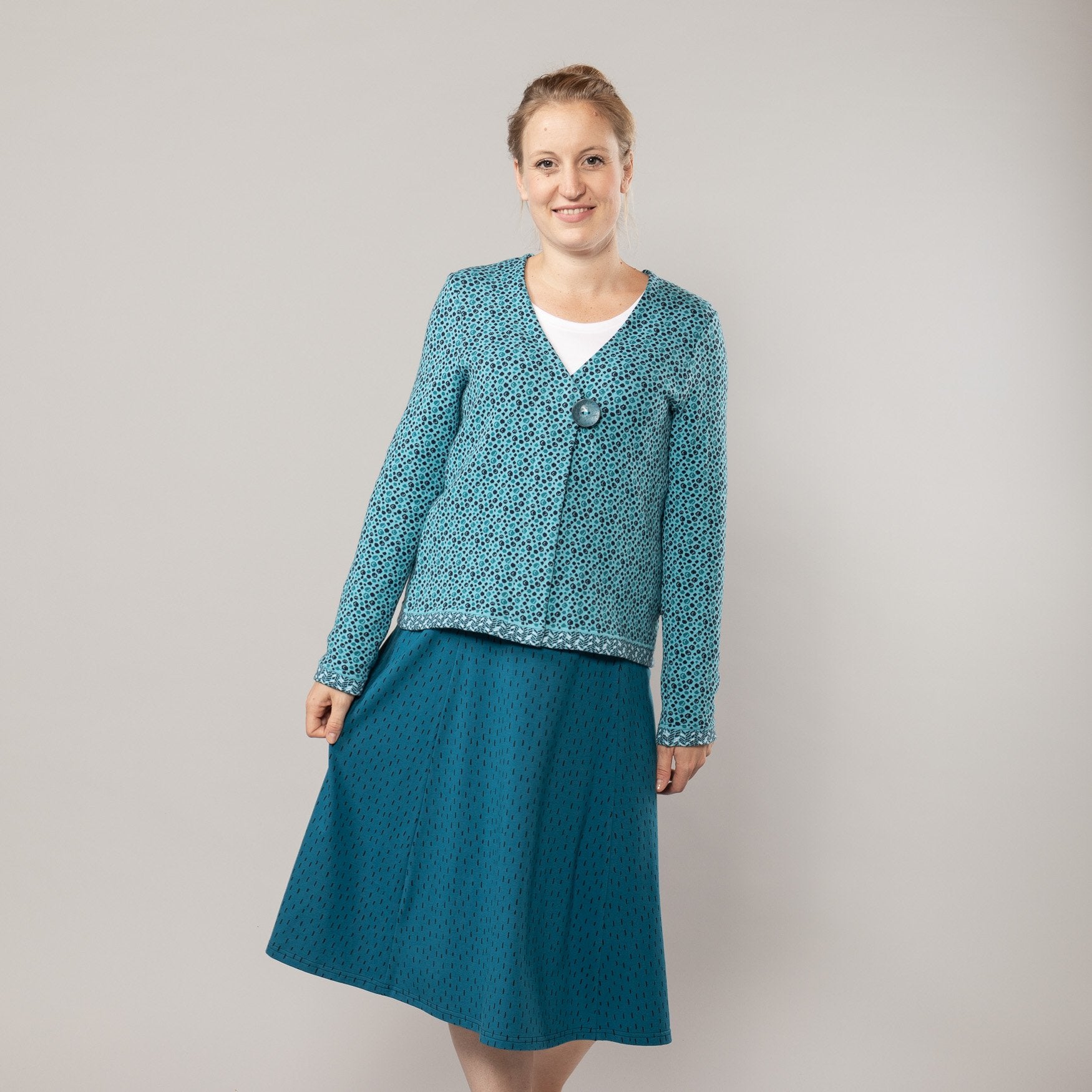 Einknopfjacke