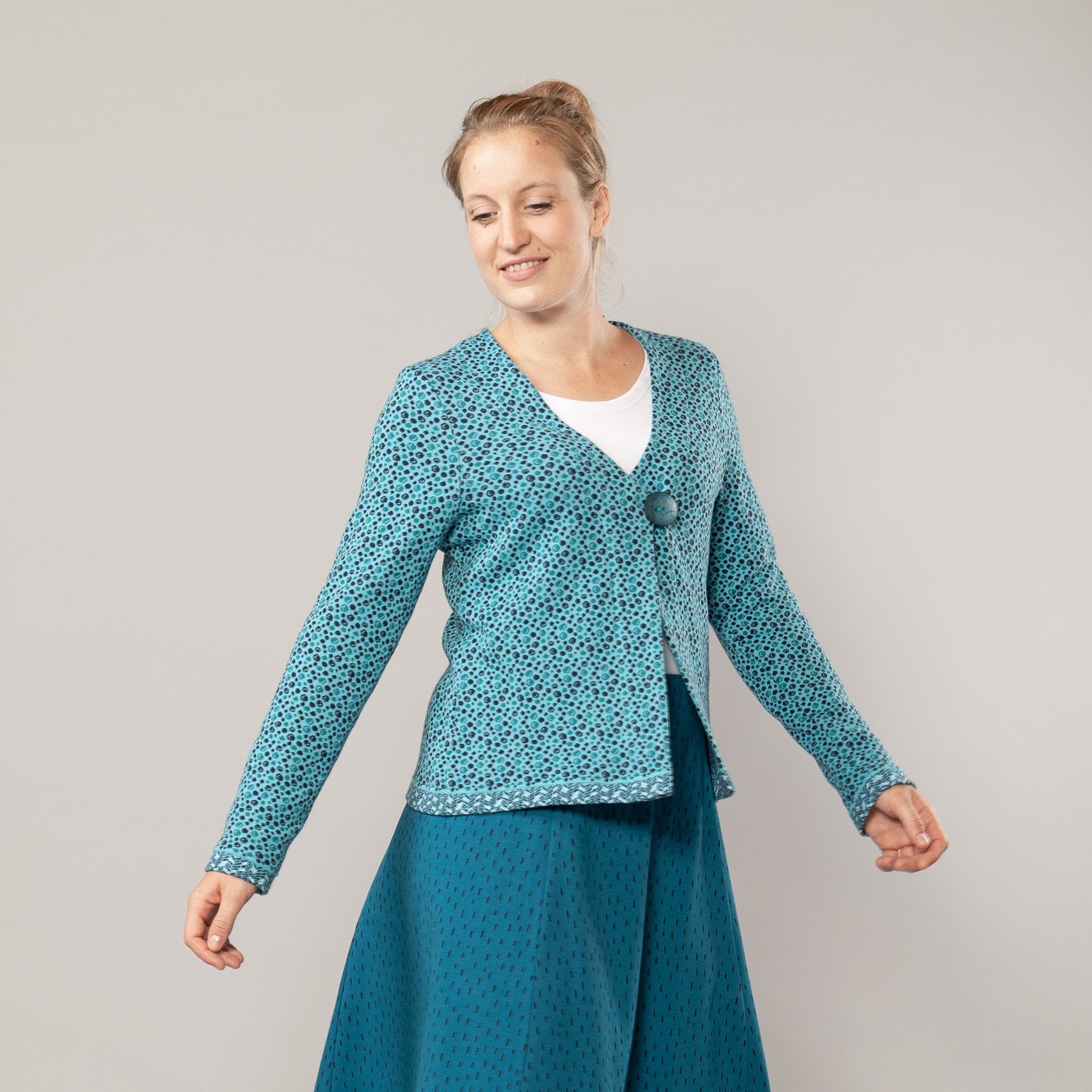 Einknopfjacke