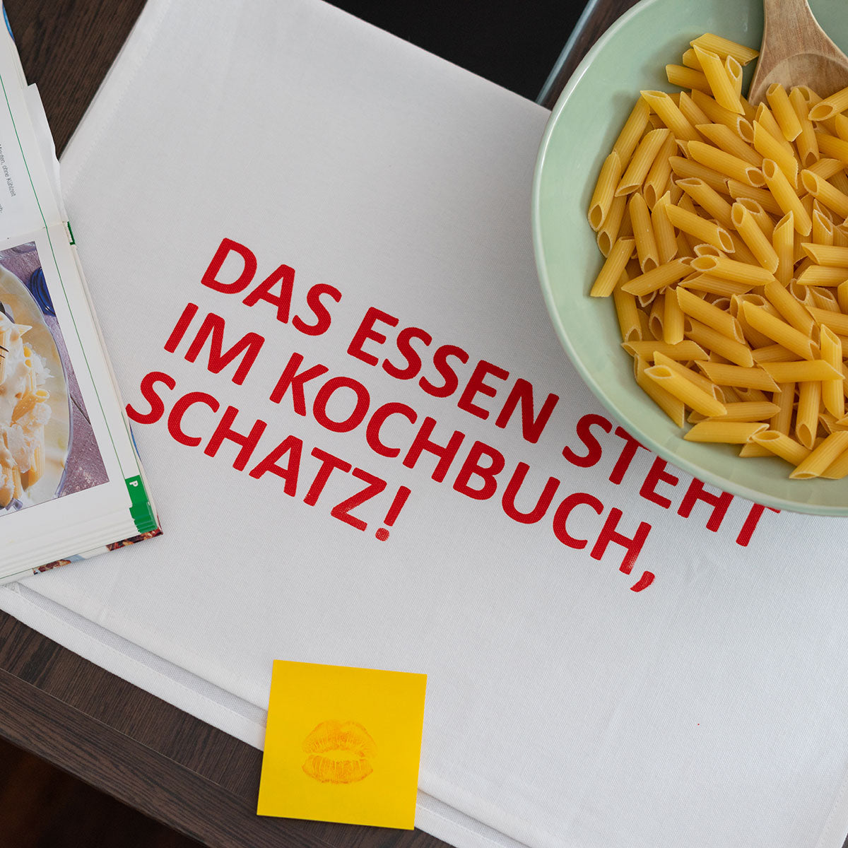 Geschirrtuch – Kochbuch