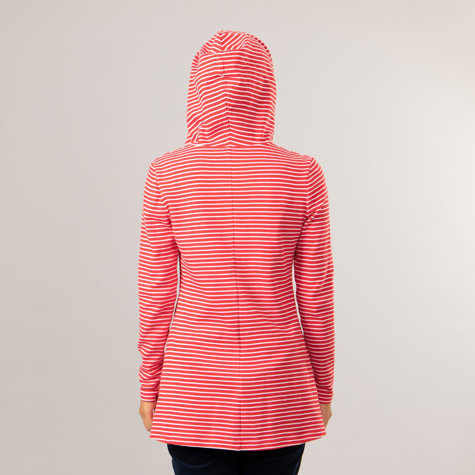 Kapuzenshirt – Ringel