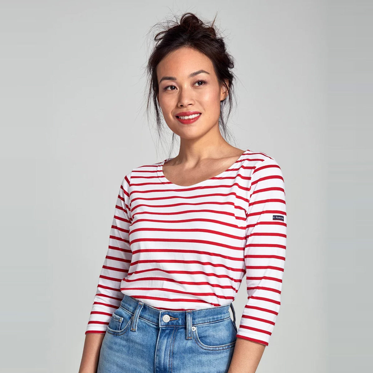 Matrosenshirt mit 3/4-Arm