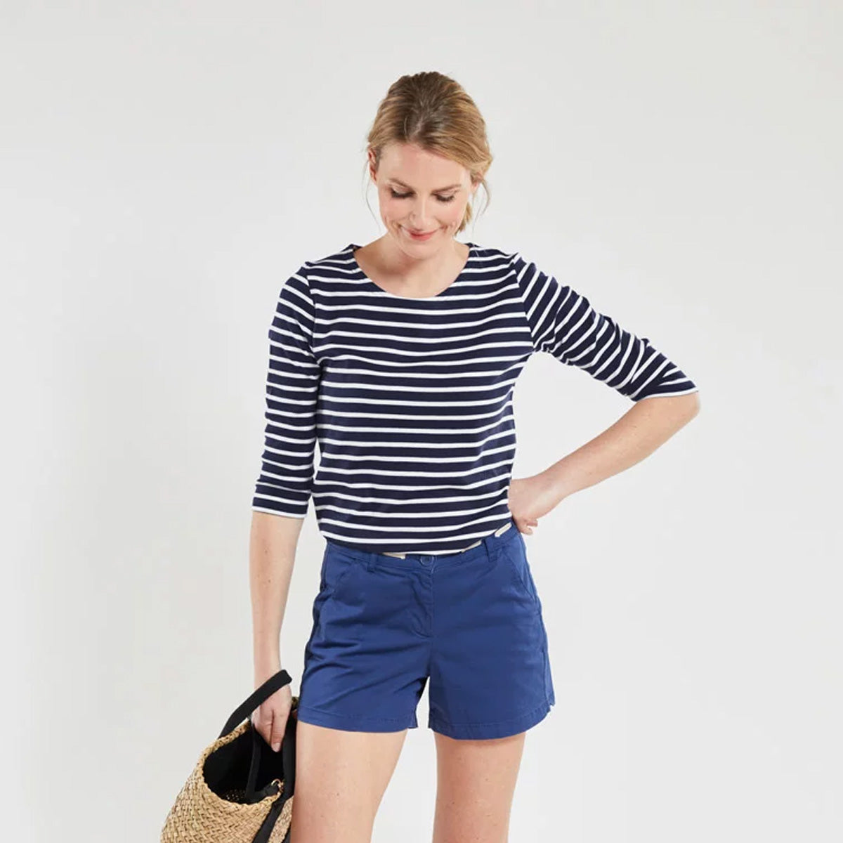 Matrosenshirt mit 3/4-Arm