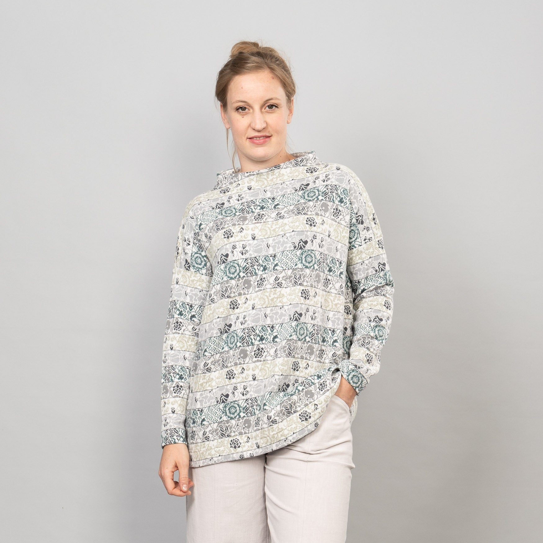 Turtleneckpullover weit