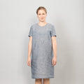 Leinenkleid mit Tasche – Lena