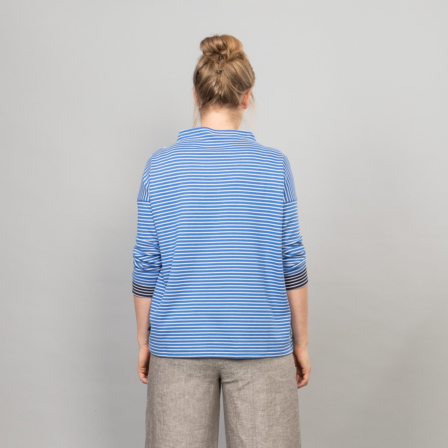 Turtleneckshirt weit – Ringel