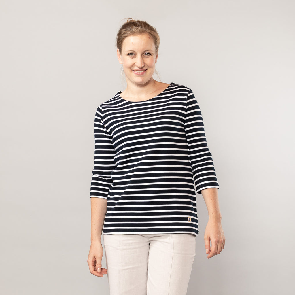 Ringelshirt mit 3/4-Arm