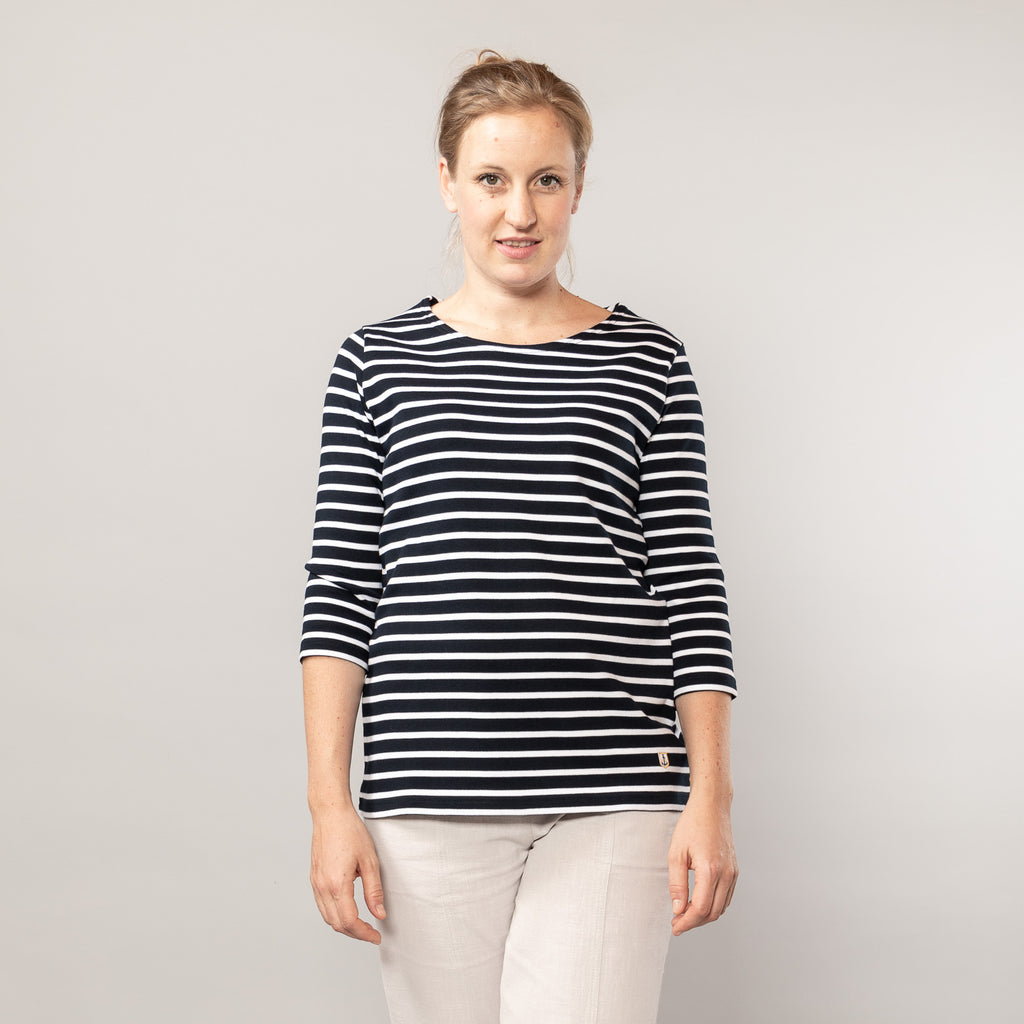 Ringelshirt mit 3/4-Arm