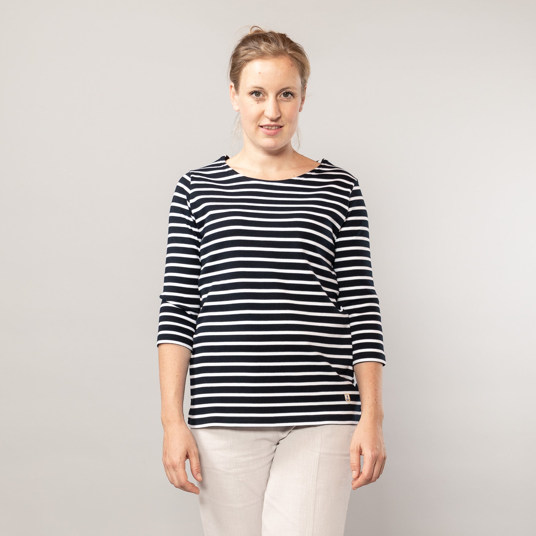 Ringelshirt mit 3/4-Arm