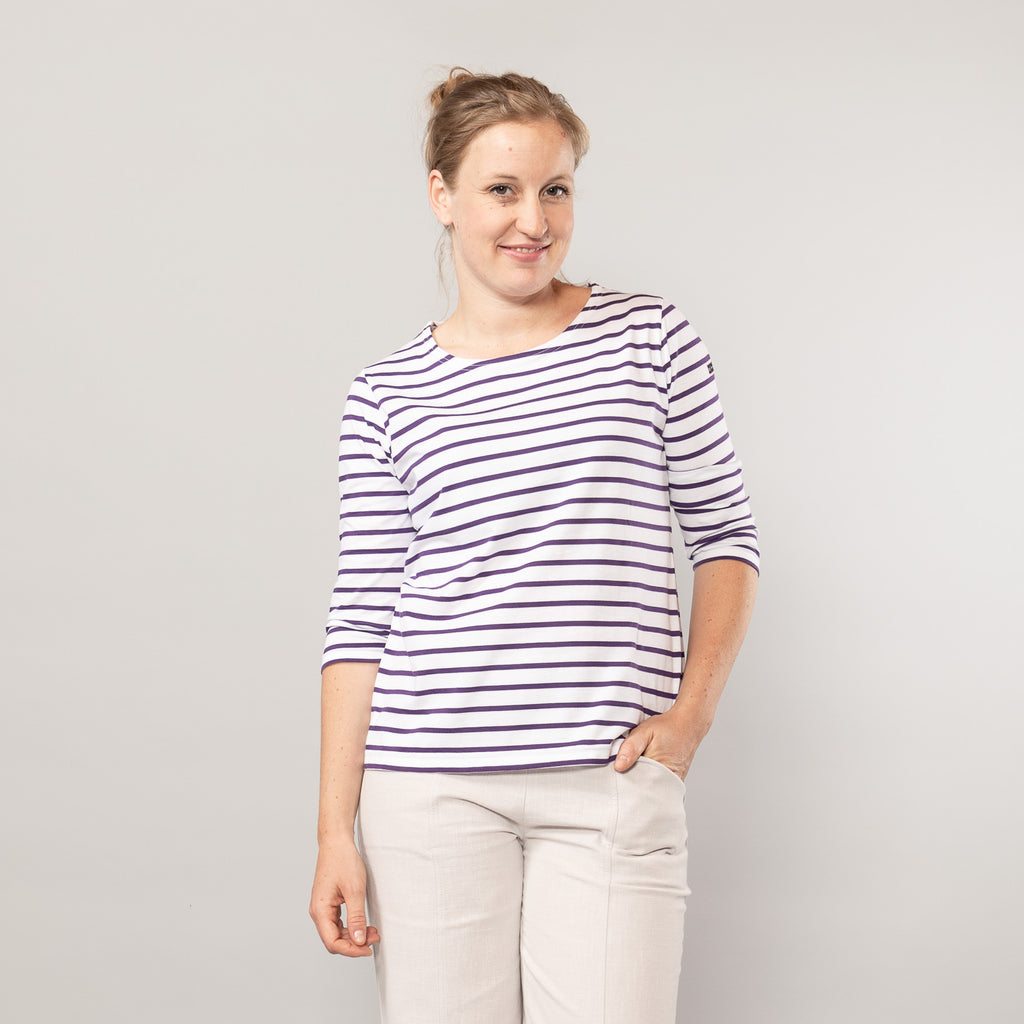 Matrosenshirt mit 3/4-Arm
