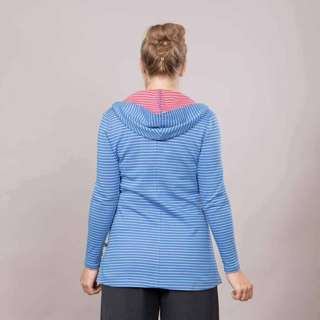 Kapuzenshirt – Ringel