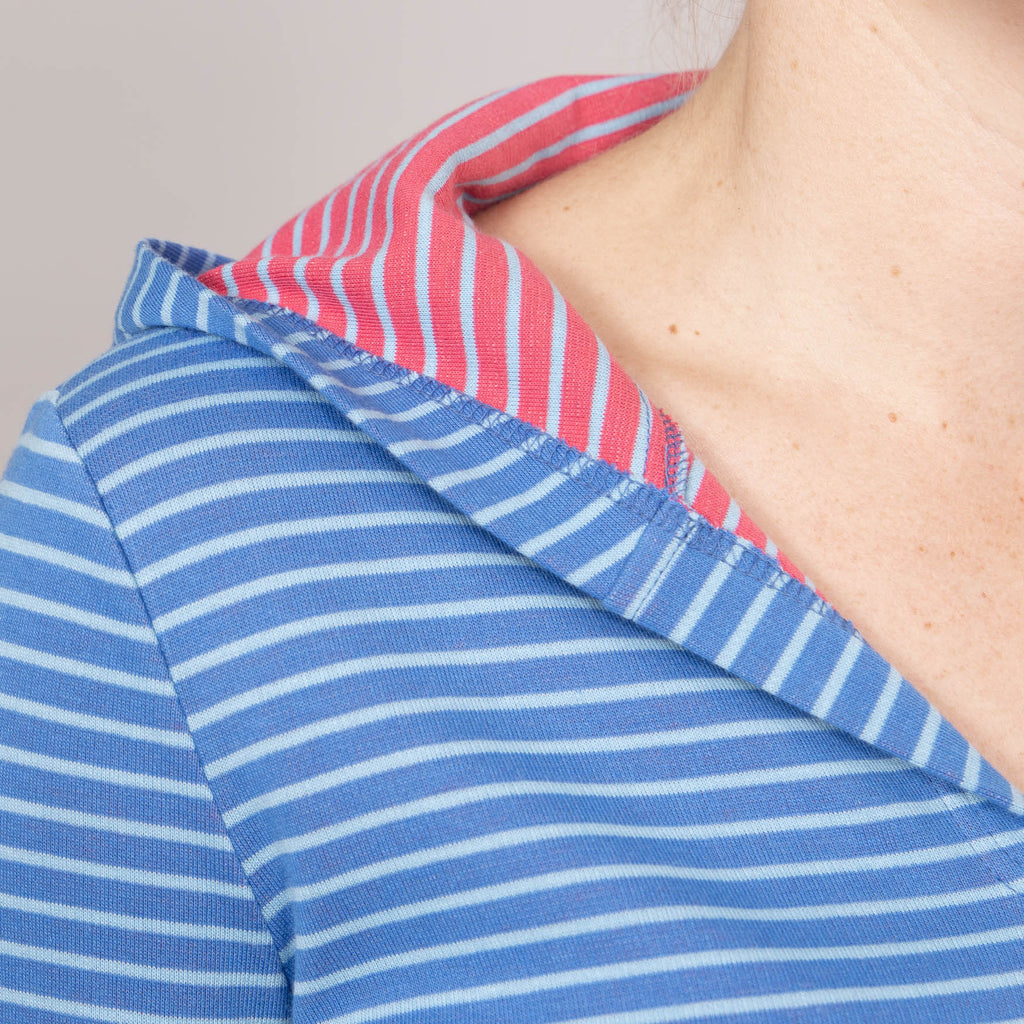 Kapuzenshirt – Ringel
