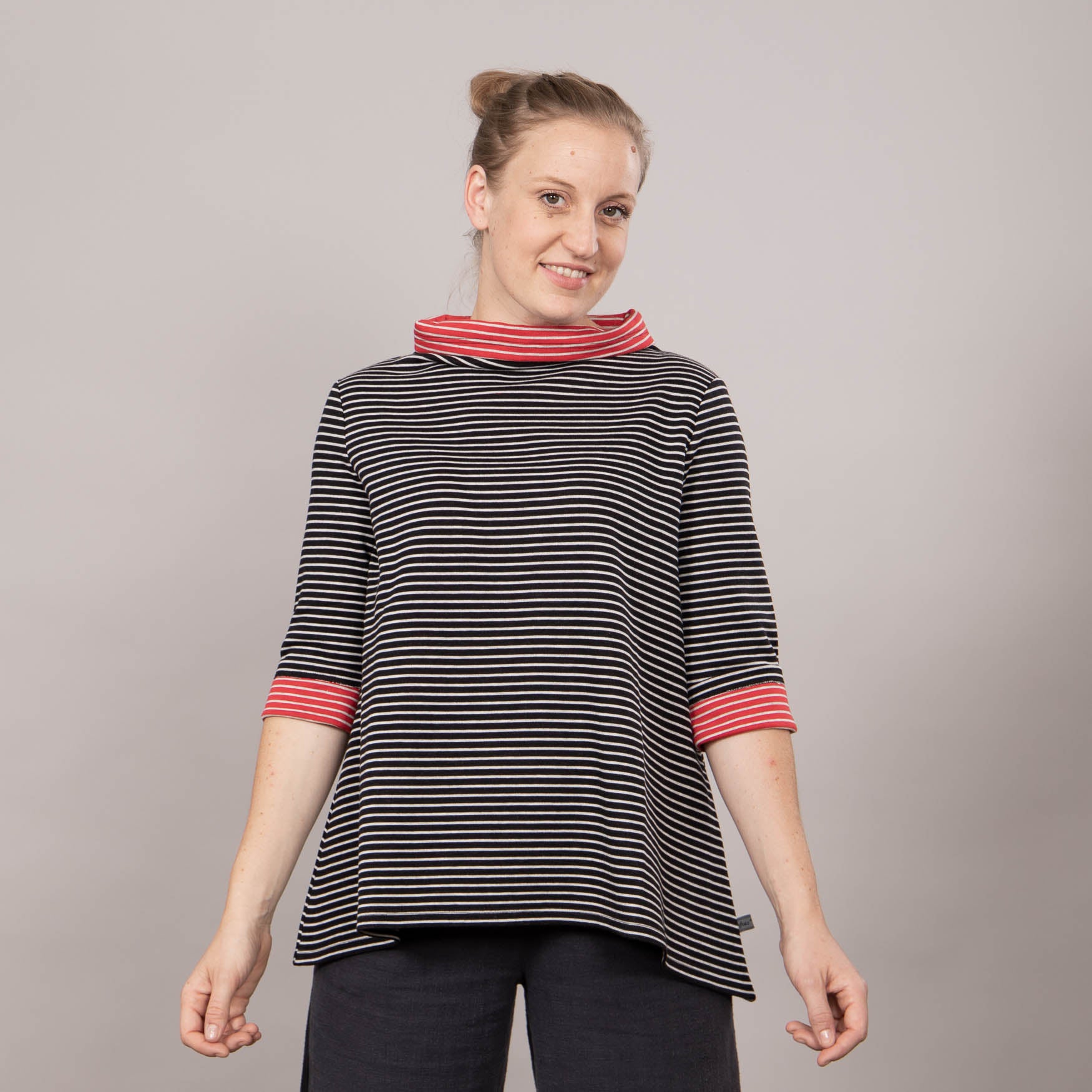 A-Linienshirt – Ringel