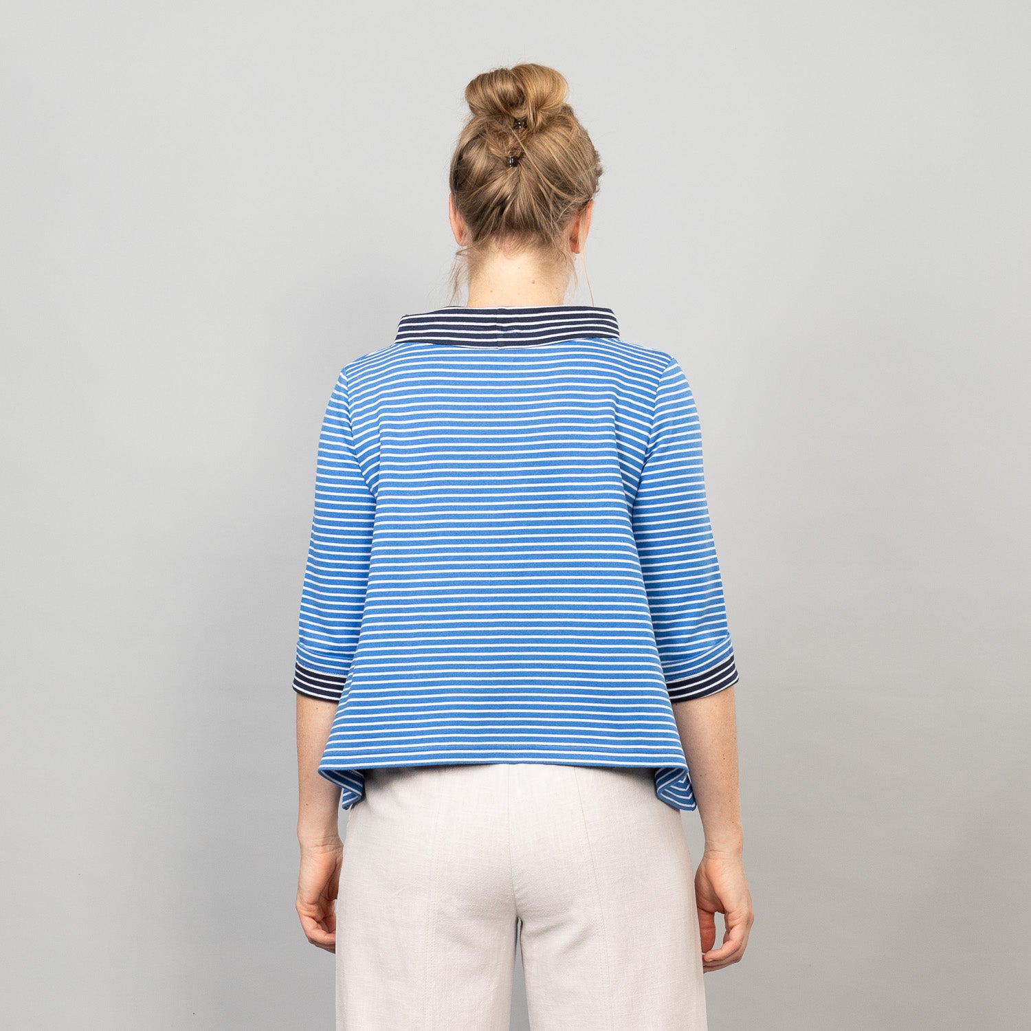 A-Linienshirt kurz – Ringel