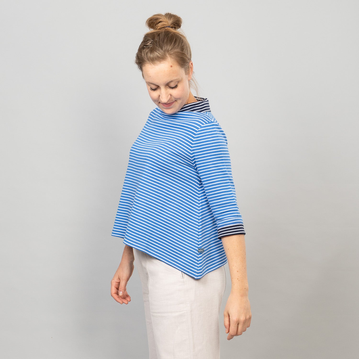 A-Linienshirt kurz – Ringel