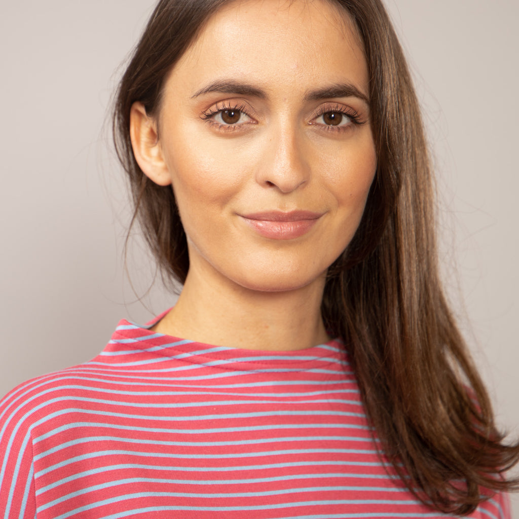 Turtleneckshirt weit – Ringel