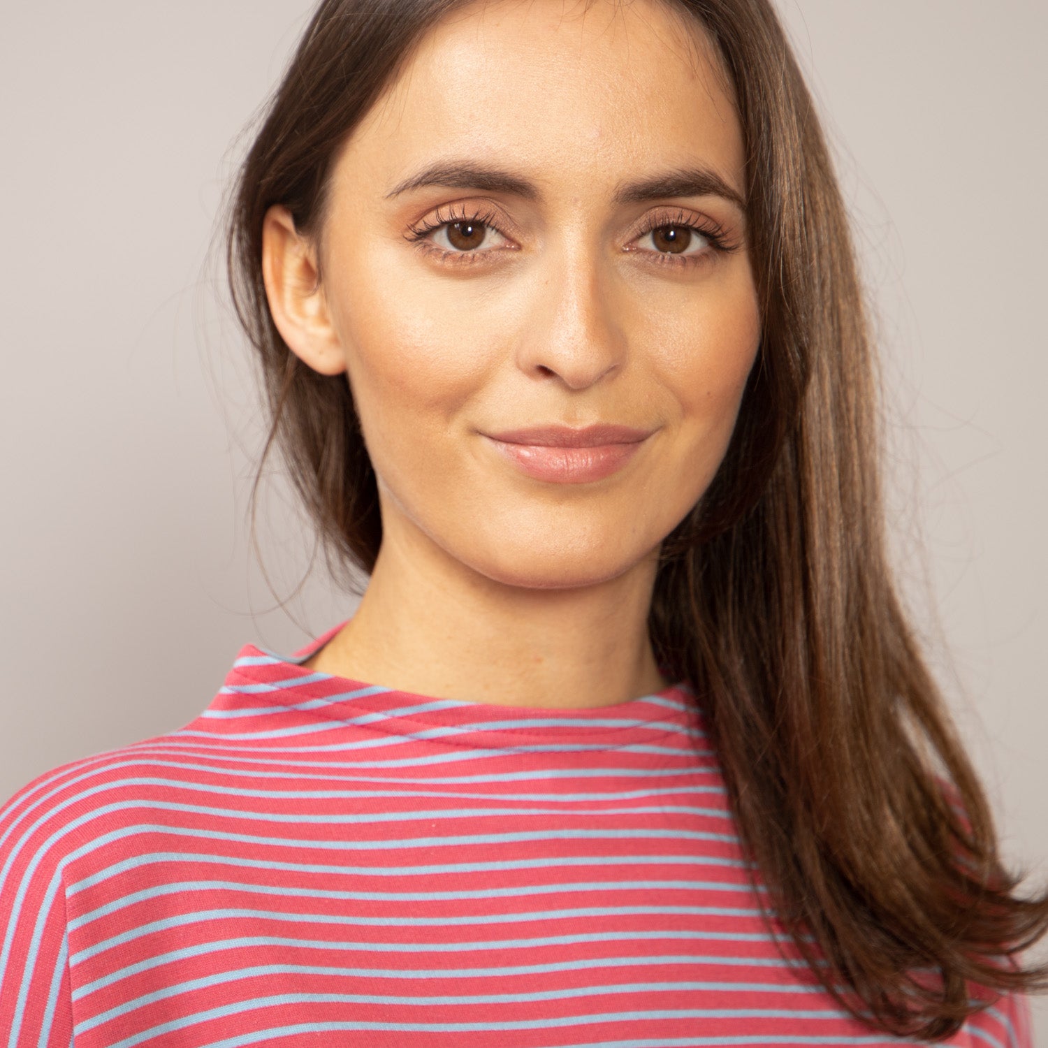 Turtleneckshirt weit – Ringel