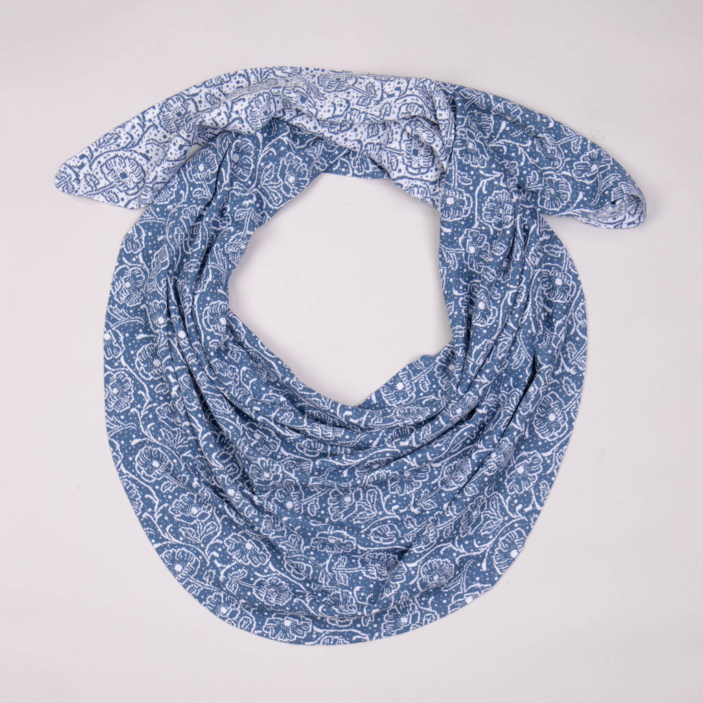 Dreiecktuch – floral | Bio-Baumwolle fein