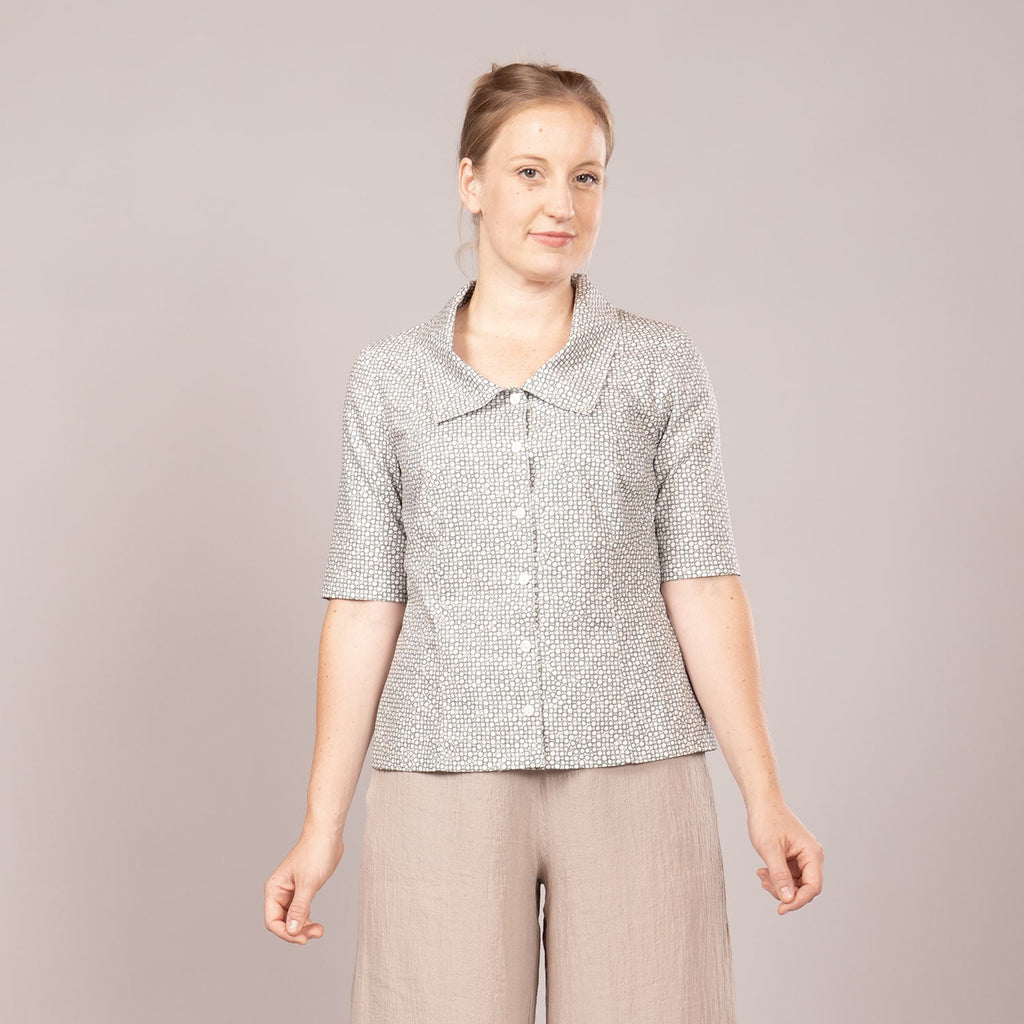Elin – Bluse mit Kragen