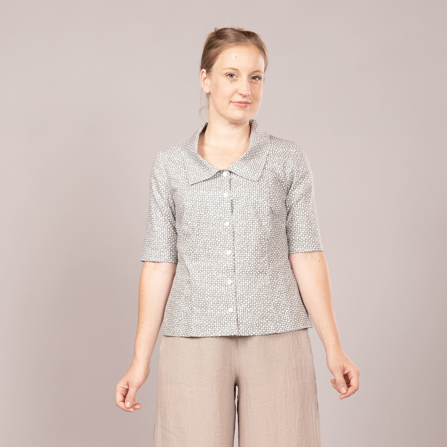 Elin – Bluse mit Kragen