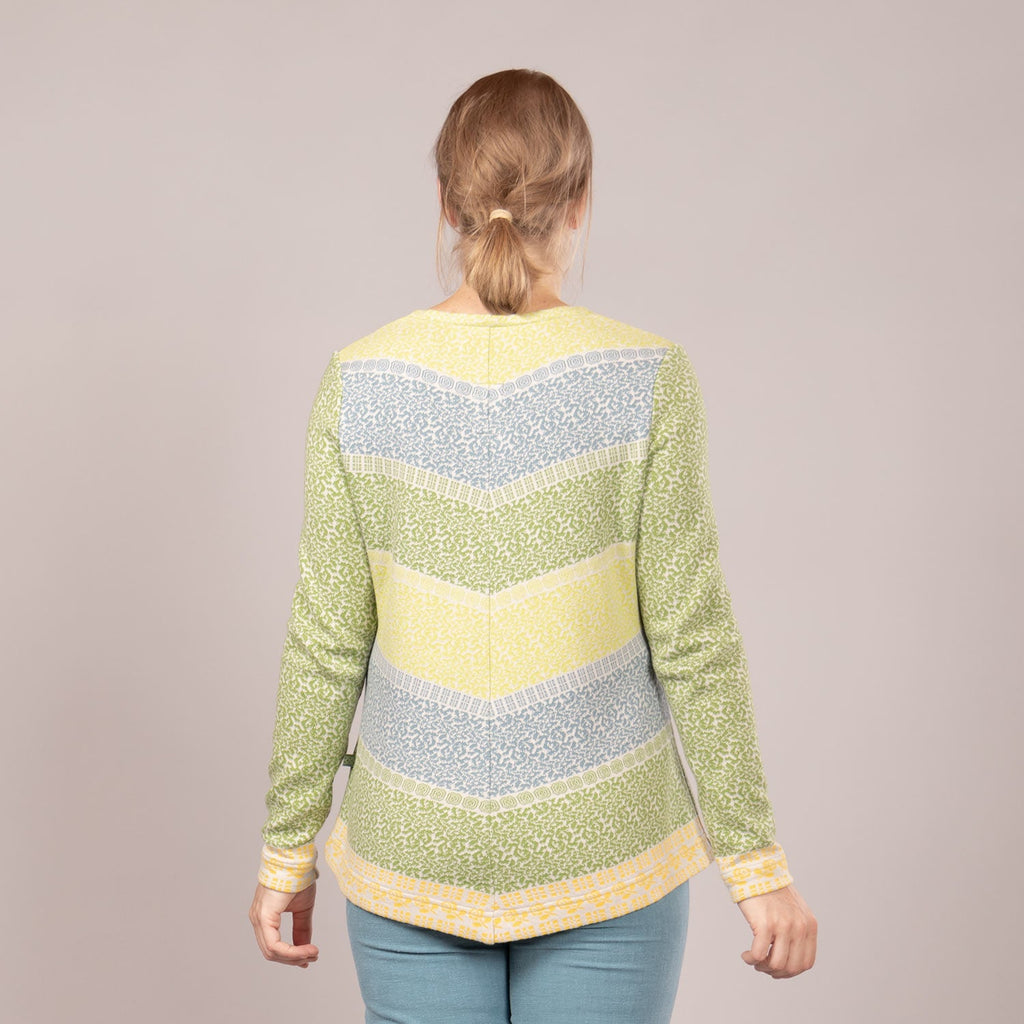 Zipfeljacke mit Reißverschluss