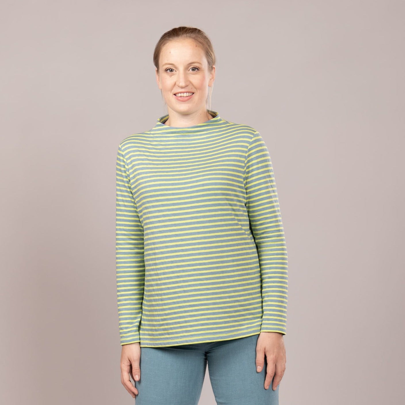 Turtleneckpullover – Ringel