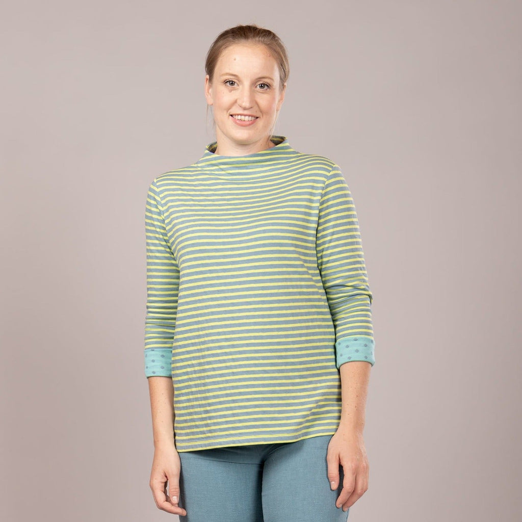Turtleneckpullover – Ringel