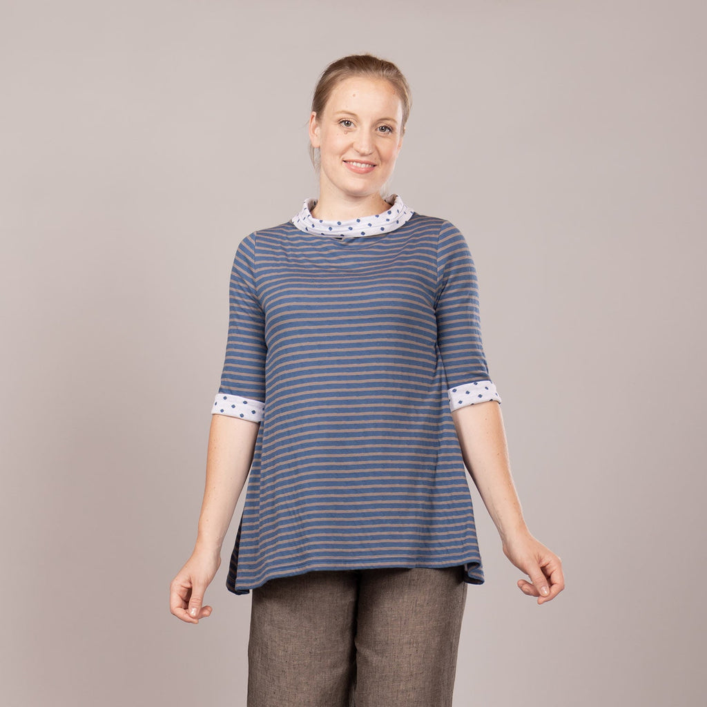A-Linienpullover – Ringel