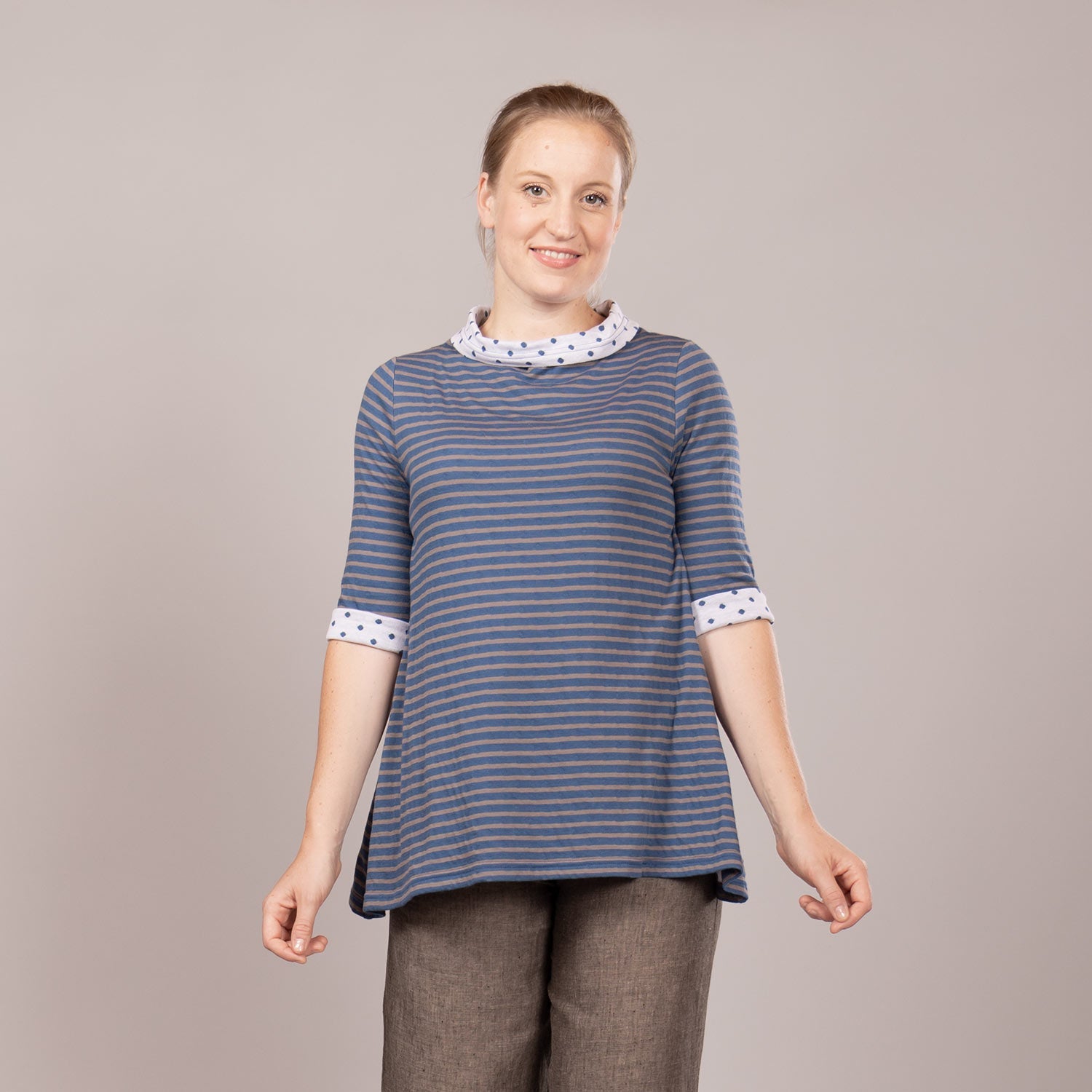 A-Linienpullover – Ringel