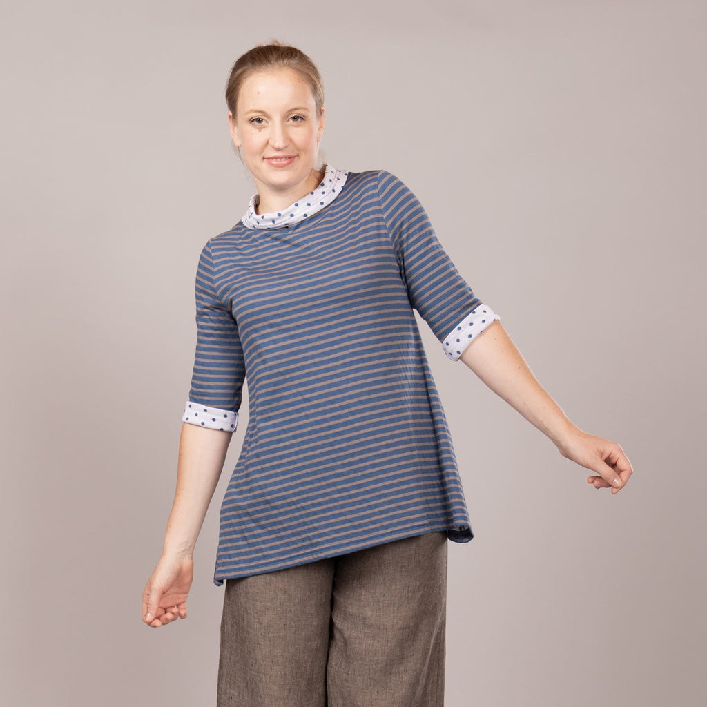 A-Linienpullover – Ringel
