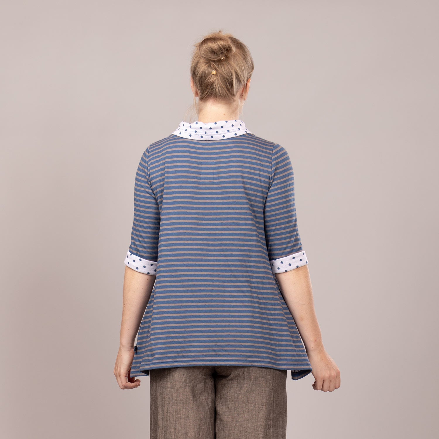 A-Linienpullover – Ringel