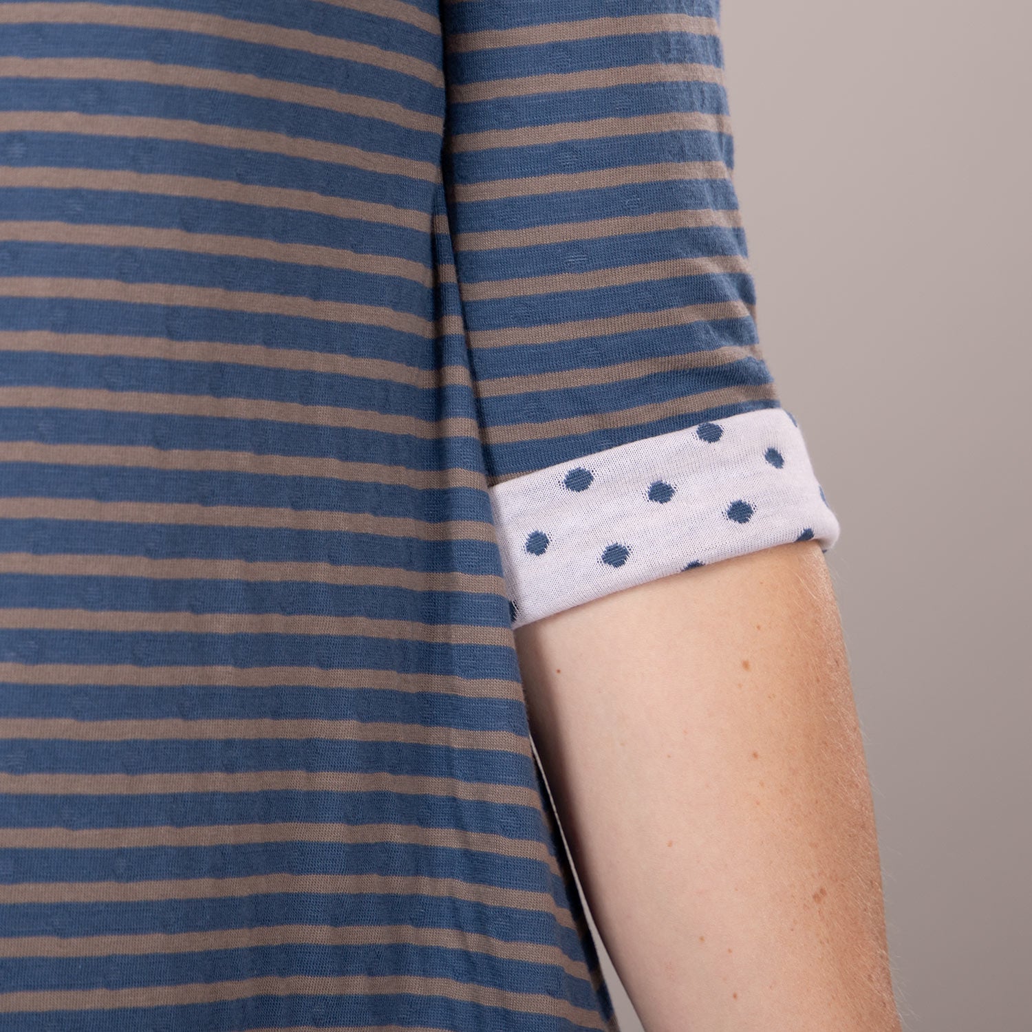 A-Linienpullover – Ringel