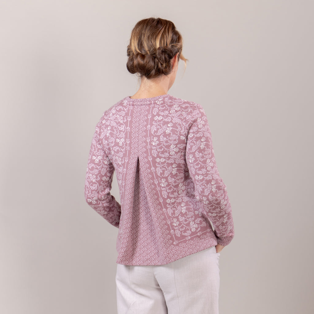Jacke mit Falte