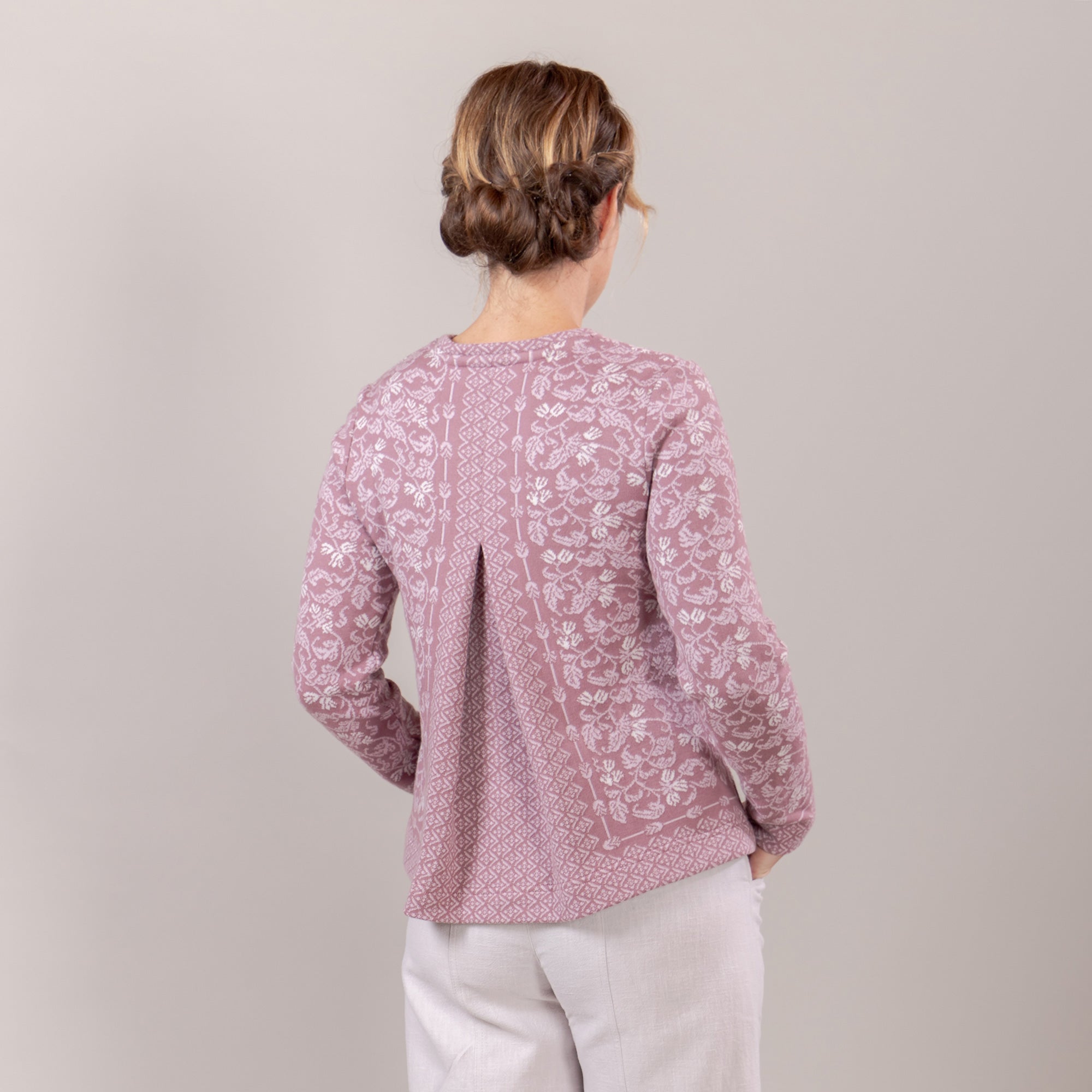 Jacke mit Falte