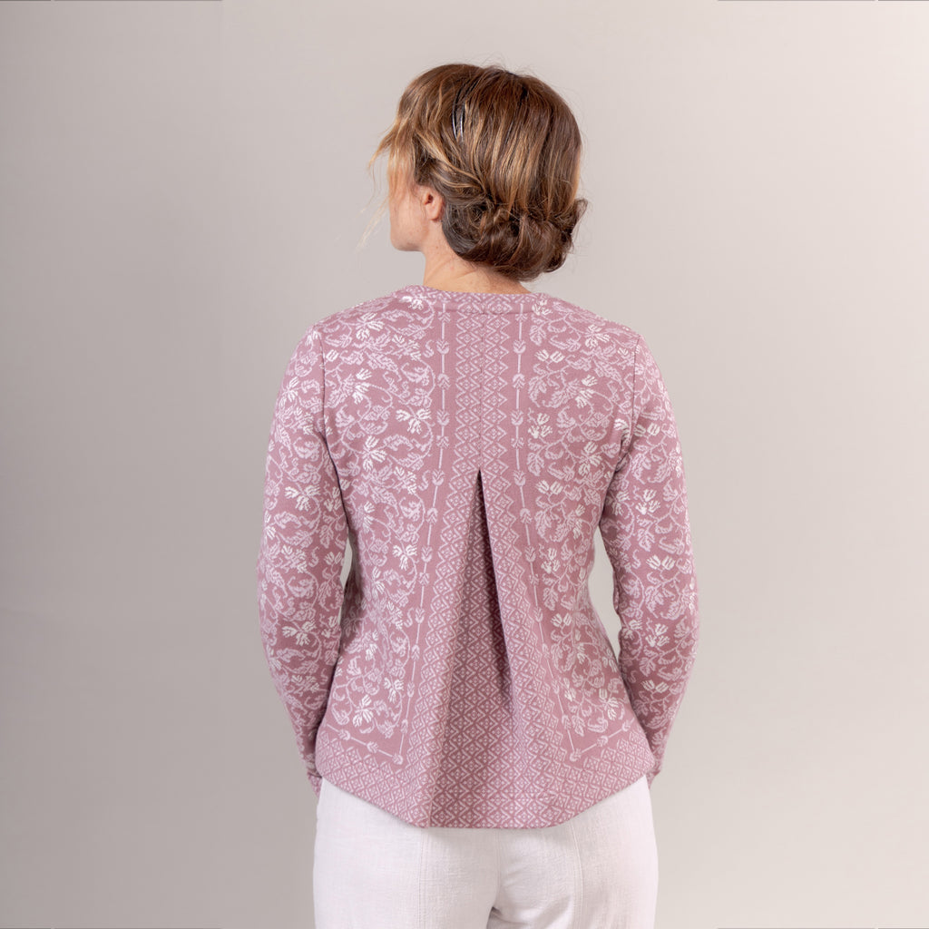 Jacke mit Falte