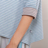 A-Linienshirt kurz – Ringel